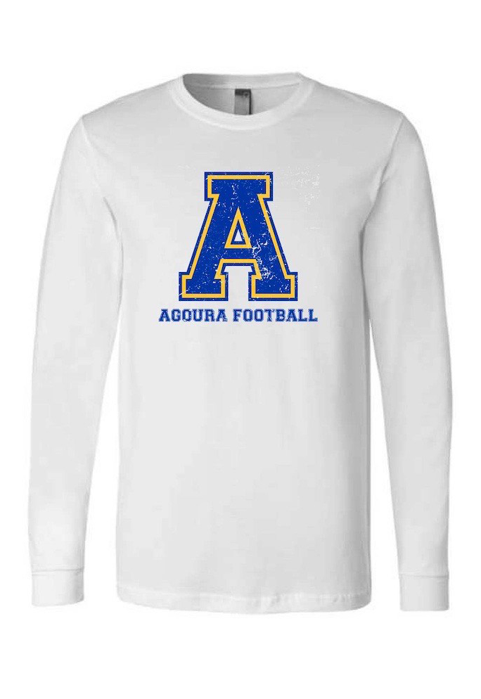 White Long Sleeve Adult T-Shirt